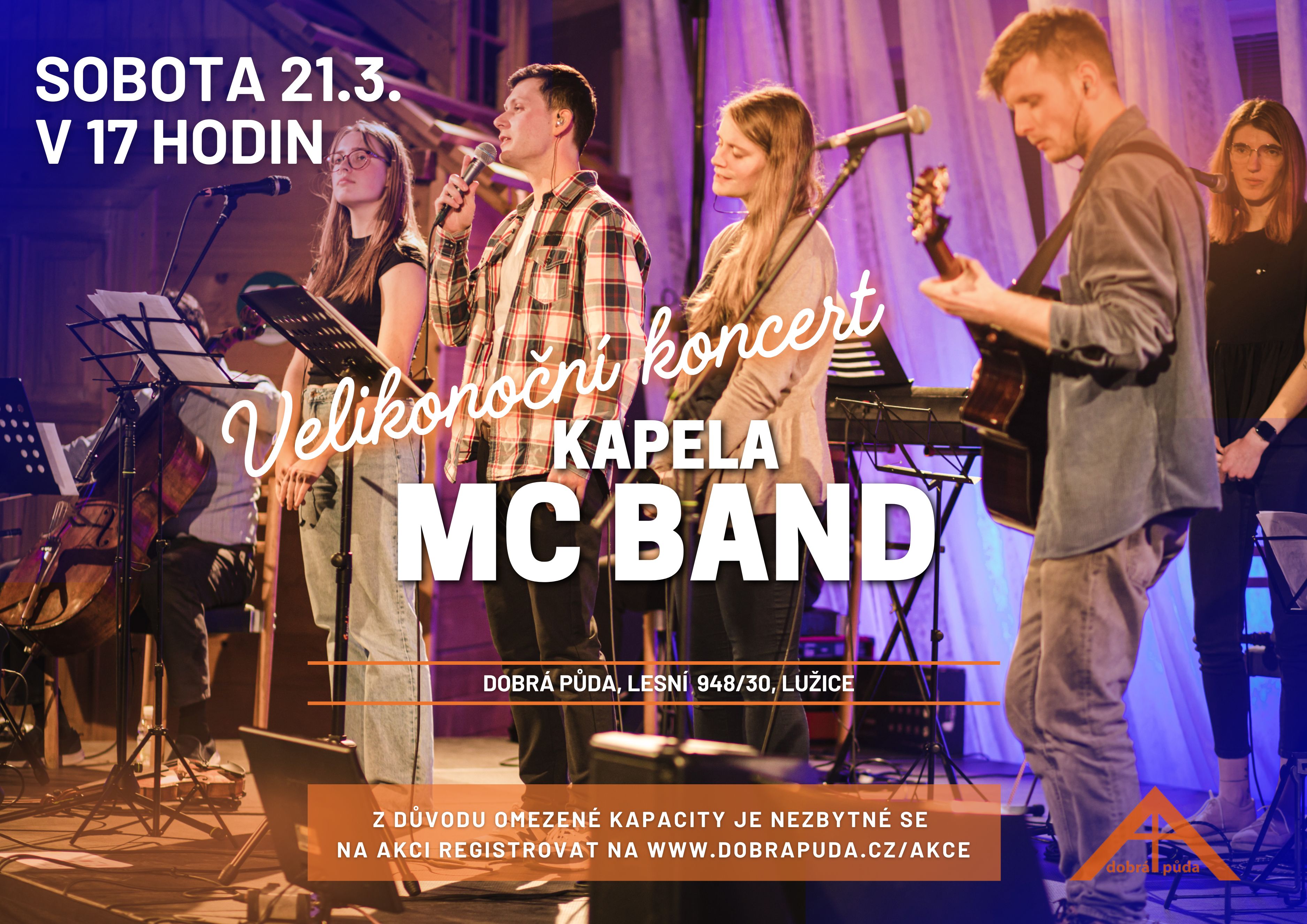 Velikonoční koncert kapely MC band