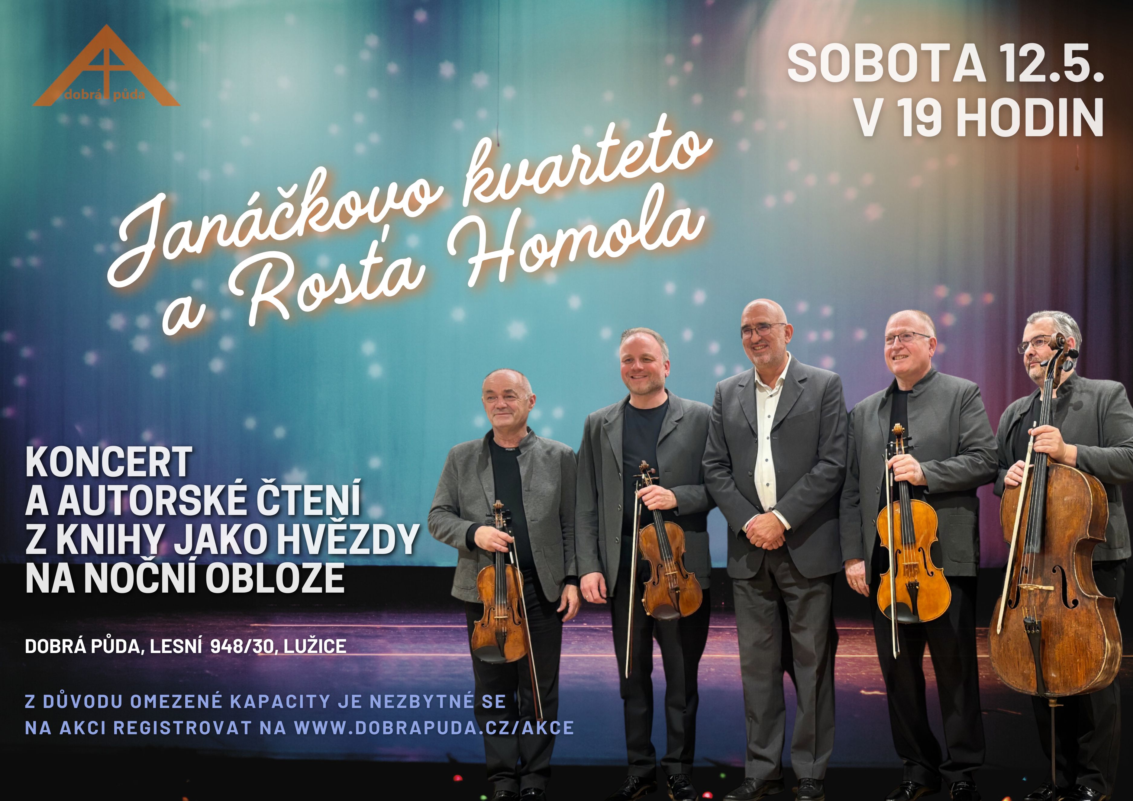 Janáčkovo kvarteto a Rosťa Homola