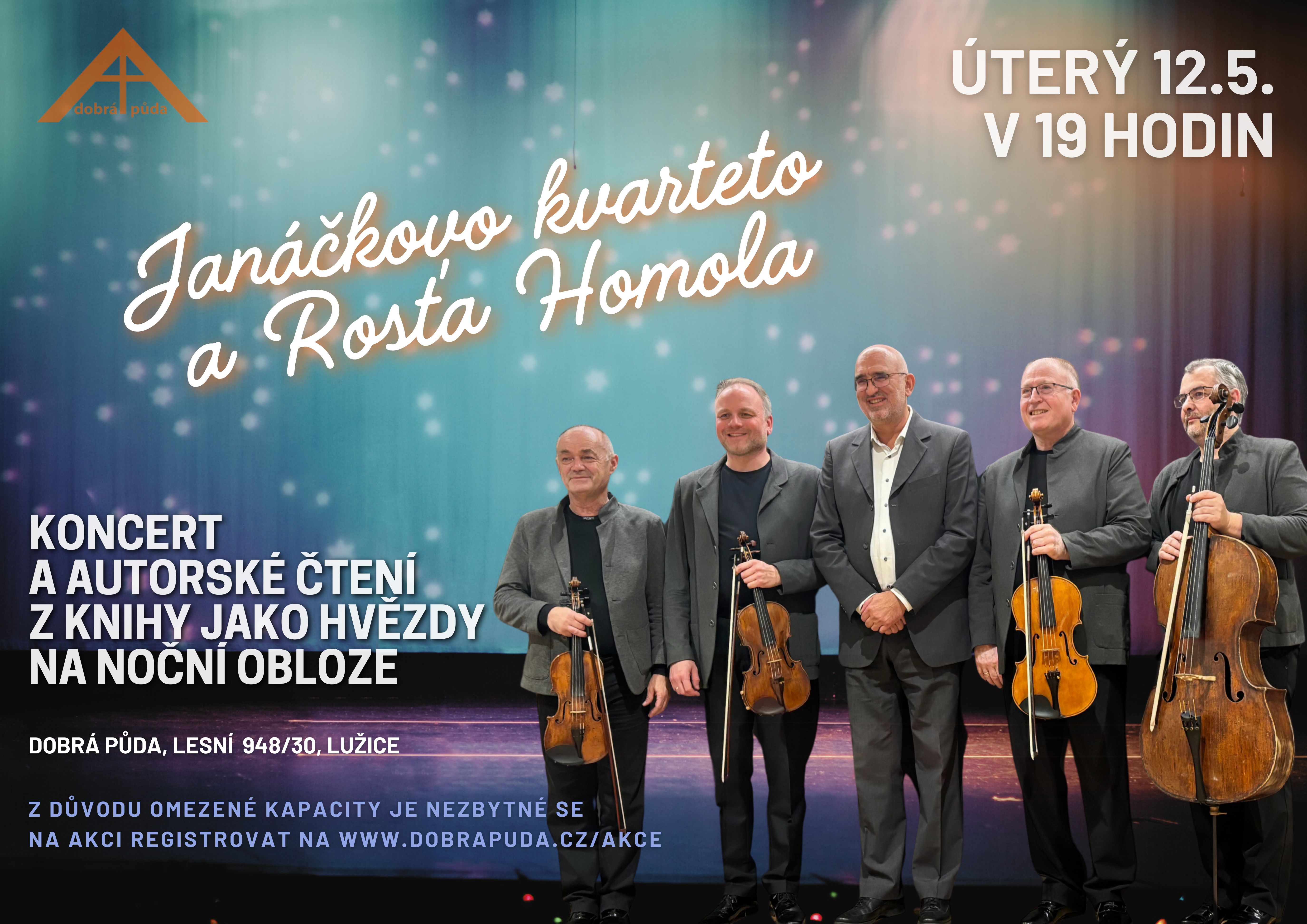 Janáčkovo kvarteto a Rosťa Homola